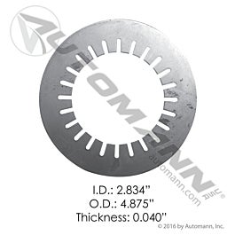 Automann Fifth Wheel Lube Disc Retaining Ring - KPSDR