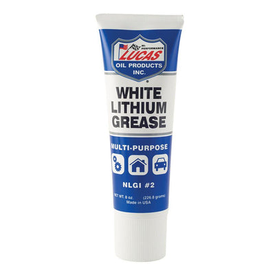 Lucas Oil White Lithium Grease - 8 oz Squeeze Tube 10533