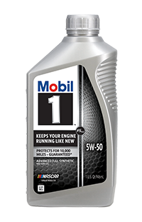 Mobil 1 FS European Car Formula X2 5W-50 Full Synthetic Motor Oil - Case of 6 x 1 Qt (122075)