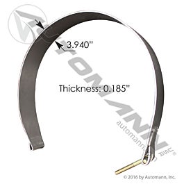 Automann Fuel Tank Strap Peterbilt - M203128