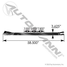Automann Fuel Tank Strap Freightliner - M203526