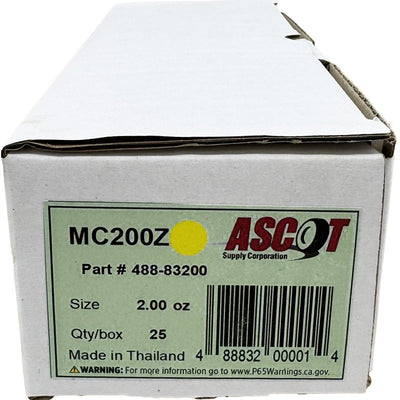 MCZ75 (asc .75 Zinc Mc Style Whl Weight (mc075z)) Pack Of 25