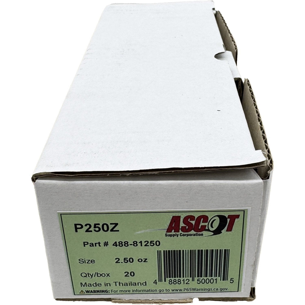 N50Z Steel (asc .50 P Style Wheel Weight (p050z)) Pack Of 25