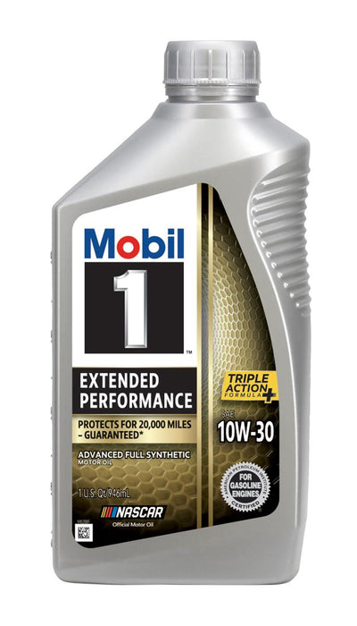 Mobil 1 Extended Performance 10W-30 Full Synthetic Motor Oil - Case of 6 x 1 Qt (102990)