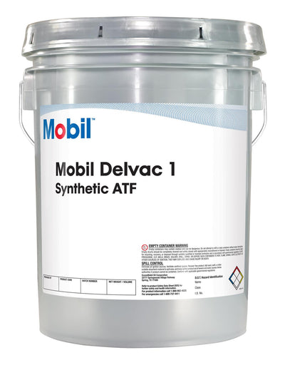 Mobil Delvac 1 Synthetic Heavy Duty ATF - 5 Gallon Pail (122058)