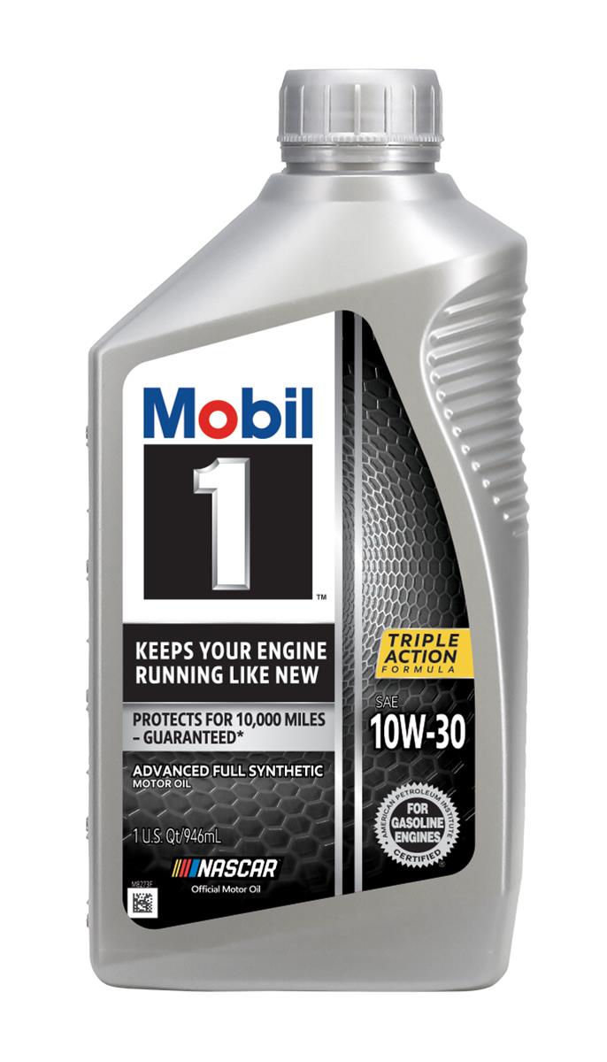 Mobil 1 Advanced Full Synthetic 10W-30 Motor Oil - Case of 6 x 1 Qt (122319)