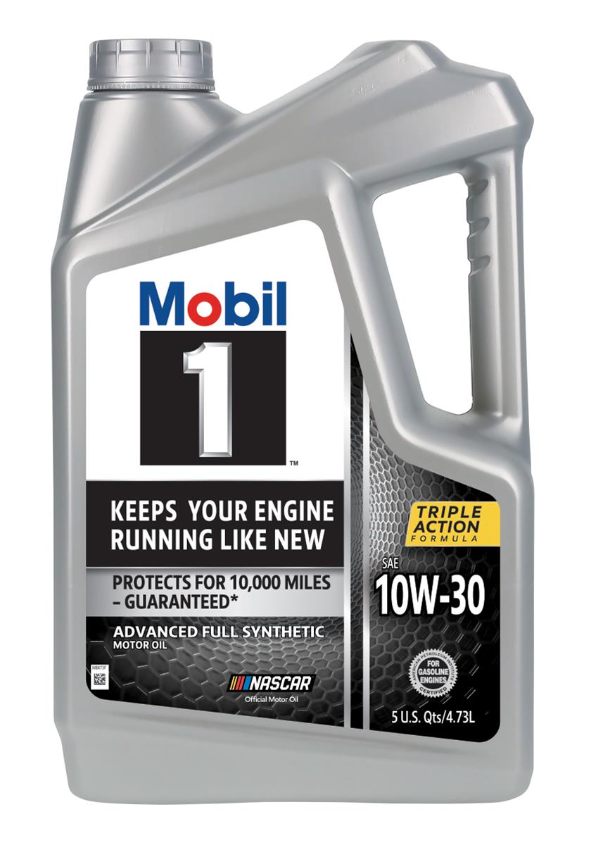 Mobil 1 Advanced Full Synthetic 10W-30 Motor Oil - 5 Qt Jug (122326)