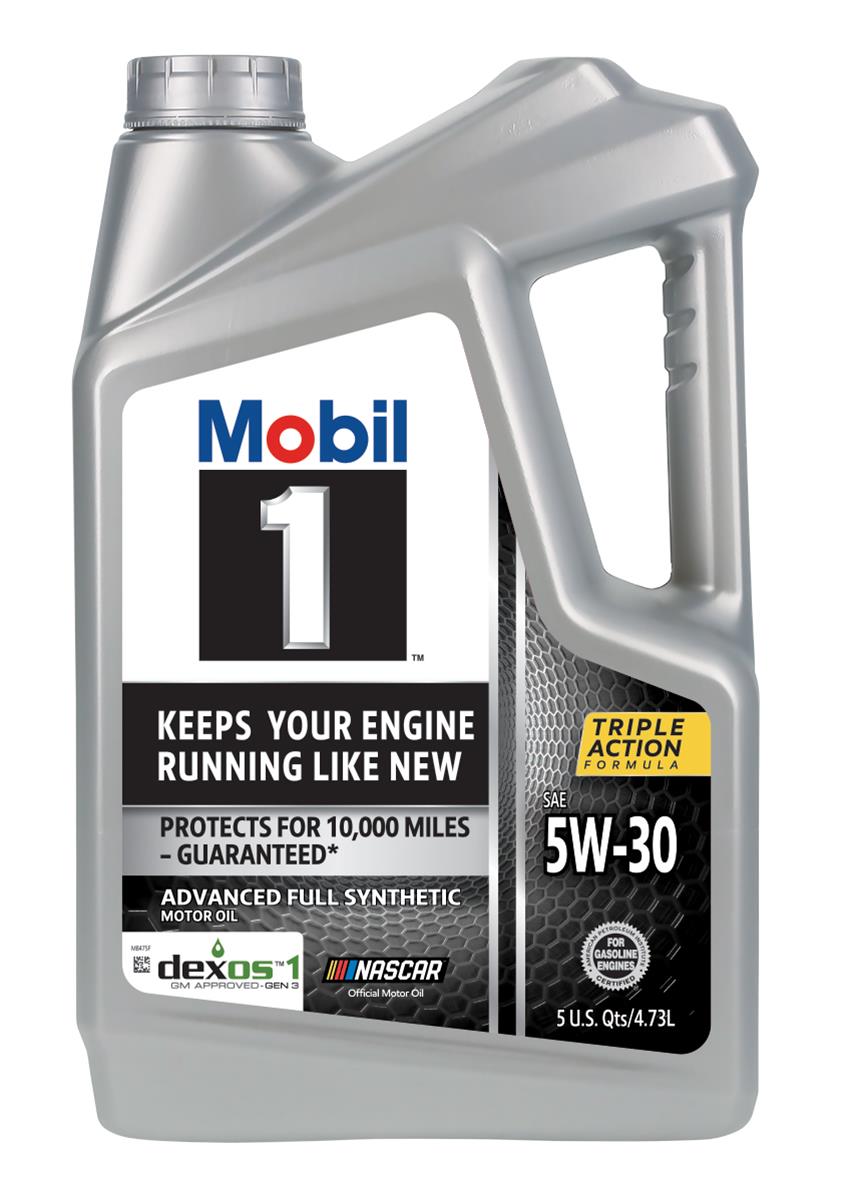 Mobil 1 Advanced Full Synthetic 5W-30 Motor Oil - 5 Qt Jug (124317)