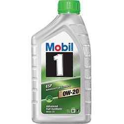 Mobil 1 ESP X2 0W-20 Full Synthetic Motor Oil - Case of 6 x 1 Qt (125386)