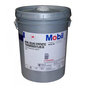 Mobil Delvac Synthetic Transmission Fluid 50 - 5 Gallon Pail