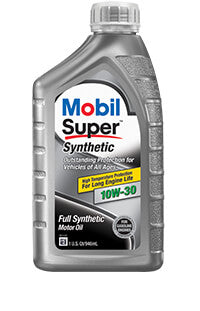 Mobil Super Synthetic 10W-30 Motor Oil 5 Qt - Case of 3