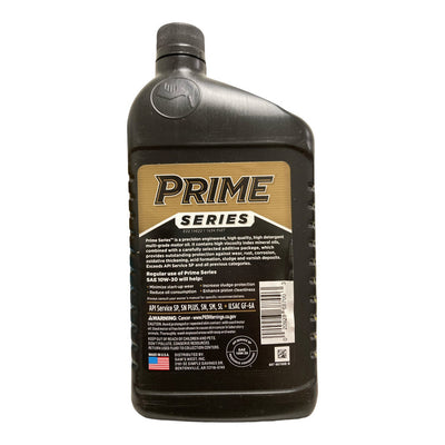 Prime Series 10W-30 Conventional Motor Oil - Case of 12 x 1 Qt (96006)