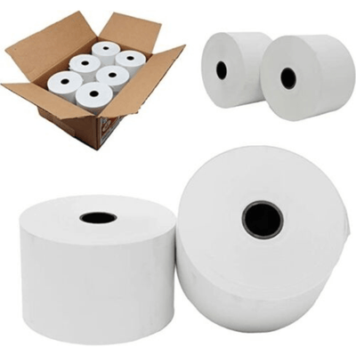 Gas Pump Receipt Paper Roll 2-5/16 in x 185 ft 856982
