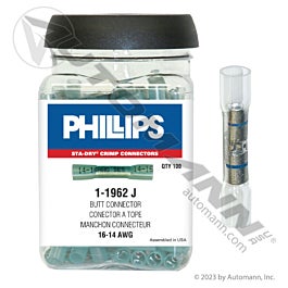 Phillips Butt Conn 16-14 ga Heat Shrink STA-DRY - PHI1-1962J