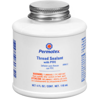 Permatex Thread Sealant with PTFE - 4 oz Brush-Top Can 80632