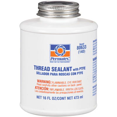 Permatex Thread Sealant with PTFE 16 oz 80633