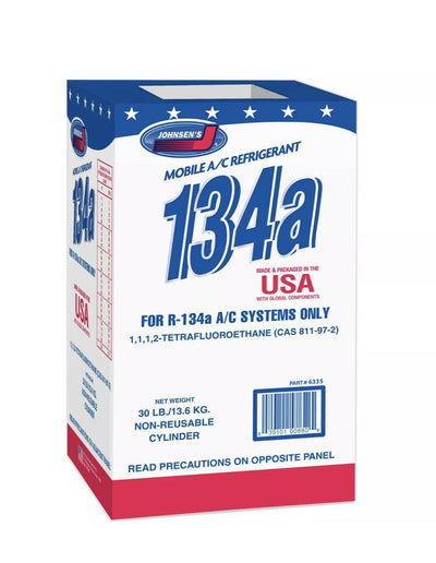 Johnsen's R-134a Refrigerant - 30 lb Cylinder