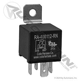 Cole Hersee Relay Form C 12V Resistor Brkt Num3 - RC-400112-RN-BX
