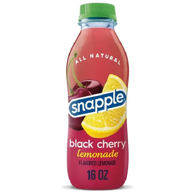 Snapple Cherry Juice Drink, 16 fl oz Bottles - Case of 24