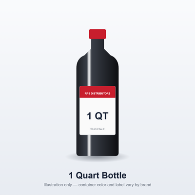 1 quart bottle (illustration)