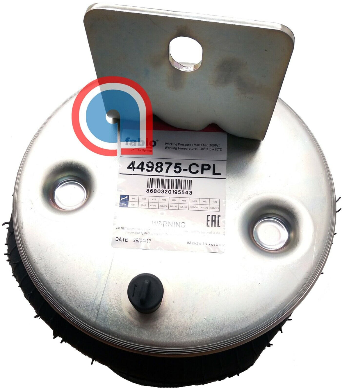 HD Pioneer H-49875 Air Spring 9875 - Replaces Navistar 3541731C1 (ProStar), 1R12-432