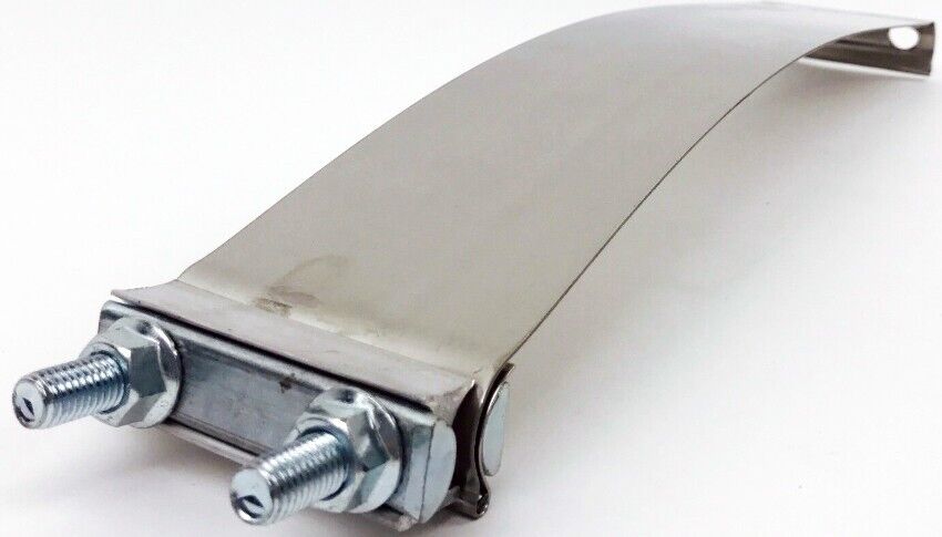 HD Pioneer H-51155 Flat Band Exhaust Clamp - 5 in