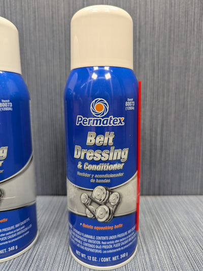 Permatex Belt Dressing and Conditioner Spray - 12 oz Aerosol - 80073