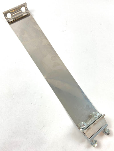 Torca 5 in Stainless Steel Flat Band Exhaust Clamp