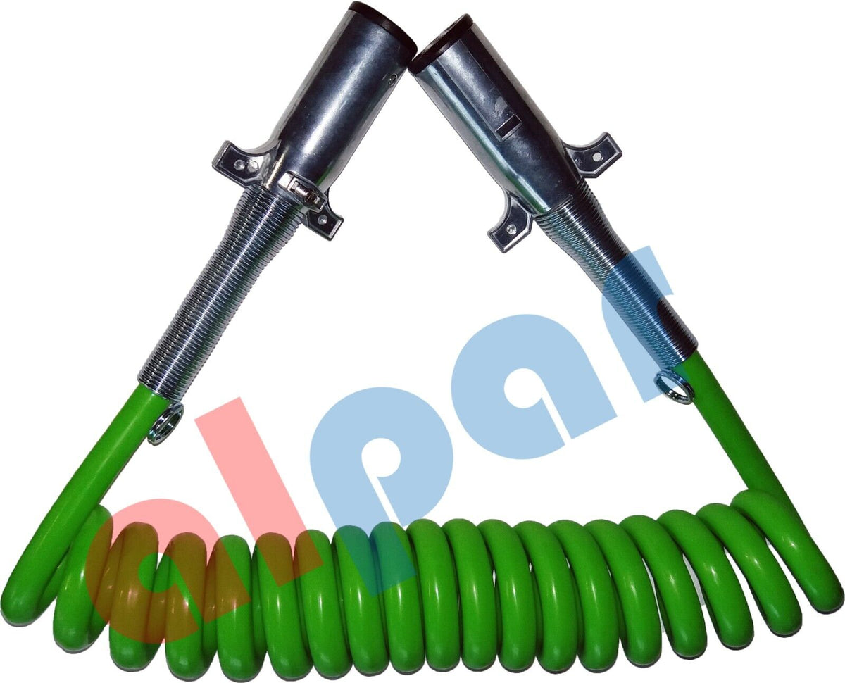 HD Pioneer H-70502 Trailer ABS Coiled Cable - 12 ft with 12 in Leads