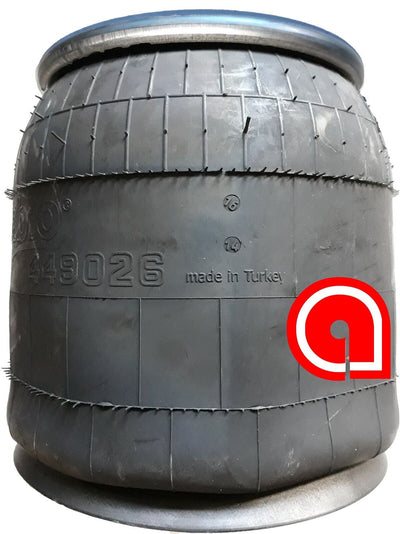 HD Pioneer H-49026 9026 Peterbilt Low Air Leaf Air Spring - Replaces Peterbilt 03-06213, 1R12-567