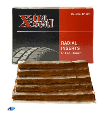 Xtra Seal Fat Brown String Tire Repair Plugs, Box of 50 - 12-361