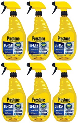 Prestone AS247 Windshield De-Icer Spray 32 oz - Case of 6
