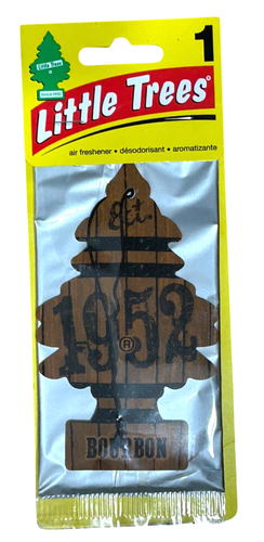 Little Trees Bourbon Hanging Car Air Freshener (1-Pack) - U1P-10975