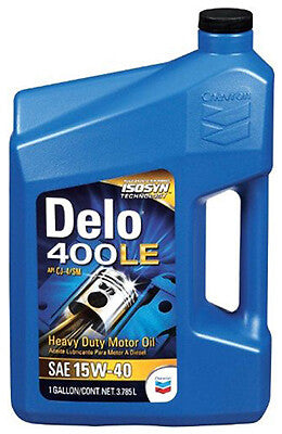Chevron Delo 400 XLE SynBlend 15W-40 Heavy Duty Diesel Oil - 5 Gallon Pail 257004