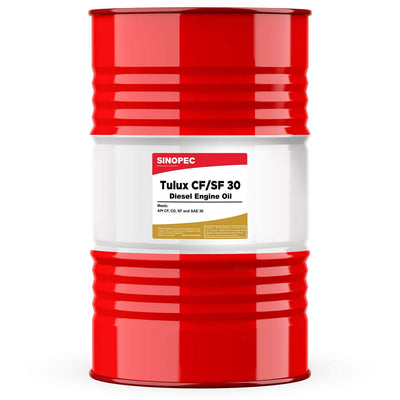 Sinopec Tulux CF/SF 30 Diesel Engine Oil - 55 Gallon Drum