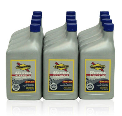 Sunoco Ultra Full Synthetic 5W-30 Motor Oil - Case of 12 x 1 Qt (721047)
