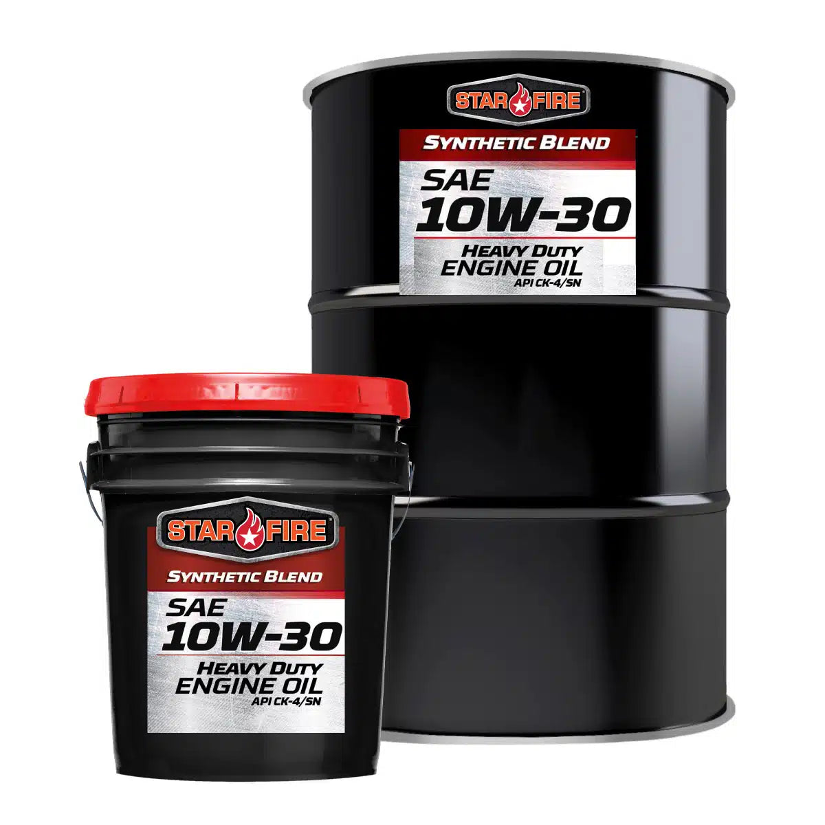Starfire Synthetic Blend Heavy Duty Premium Plus 10W-30 CK-4 Diesel Engine Oil - 55 Gallon Drum 10W30SBHD