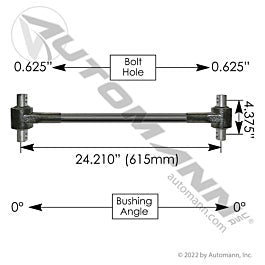 Automann Torque Rod 24.210in Freightliner - TMR536RE