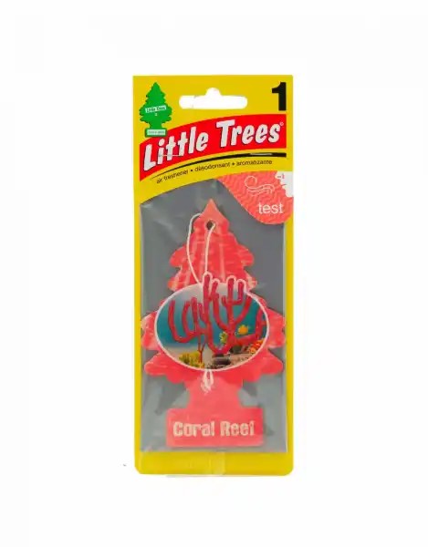 Little Trees Coral Reef Hanging Air Freshener (Pack of 24) - U1P-17186