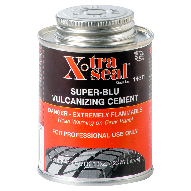 Xtra Seal Heavy-Duty Super-Blu Vulcanizing Cement 8 oz 14-511