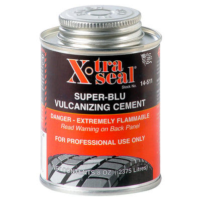 Xtra Seal Heavy-Duty Super-Blu Vulcanizing Cement 8 oz 14-511