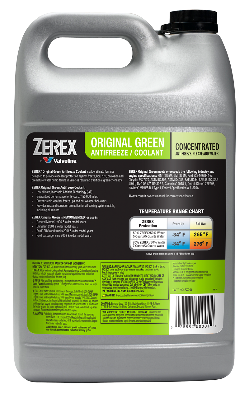 Zerex Antifreeze/Coolant Concentrate
