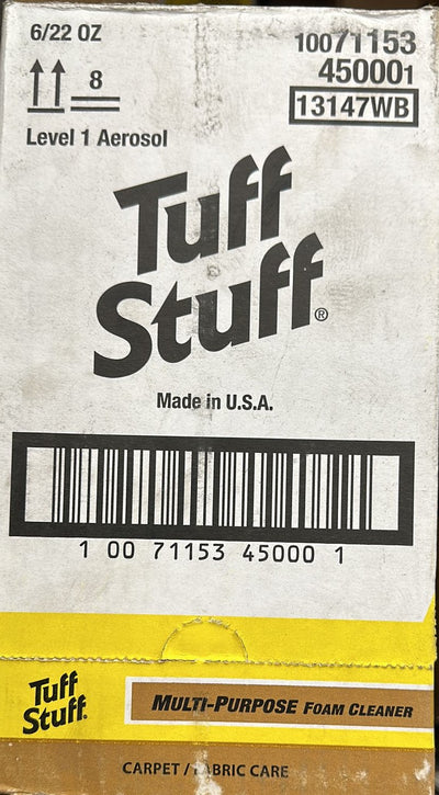 45000 ARMOR ALL TUFF STUFF FOAM CLEANER 12/22OZ