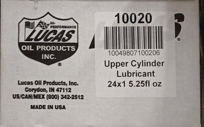Buy 10020 Lucas Fuel Treatment Wholesale | 5.25oz | 24 of 1 Case