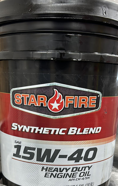 1540JPP5 (STARFIRE 15W40 PREM PLUS CK4 5 GAL PAIL)