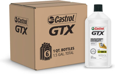 15B400 CASTROL GTX 6/1 10W30 (6 QUARTS/1 CASE)