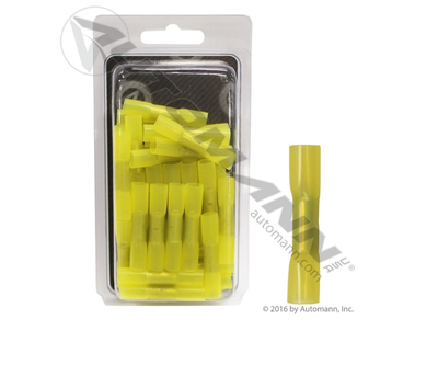 Butt Conn 12-10 GA Heat Shrink 50 Pcs
