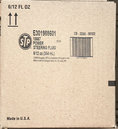BUY 18667 STP POWER STEERING FLUID WHOLESALE | 6 OF 1 CASE | 12 Oz.