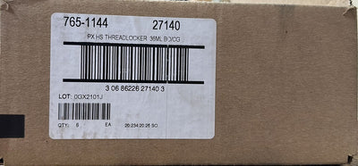 27140 THREADLOCKER HI STRENGTH RED LEARGE 1.22OZ (6/CS)