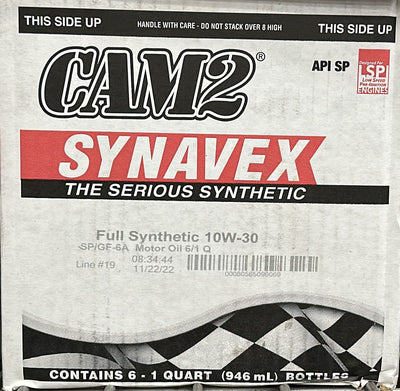 39401 CAM2 FULL SYNTHETIC 10W30 (6 QUARTS/1 CASE)